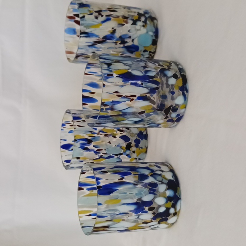 Amalfi Glass Tealight / Votive Holder